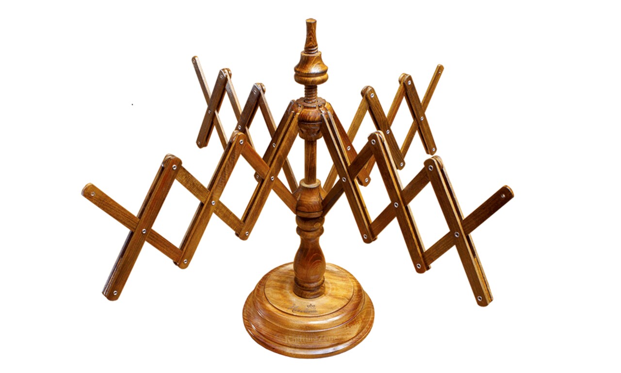 Nirvana Needle Arts Twister Tabletop Yarn Swift - Limited Edition Beech Wood